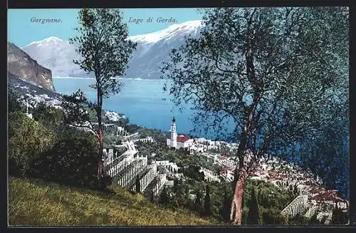 AK Gargnano, Veduta generale