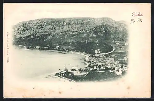 AK Garda, Gesamtansicht aus der Vogelschau