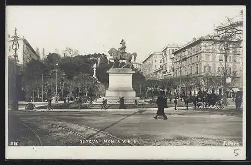 AK Genova, Monumento a V. E. II.