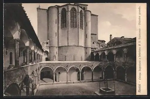 AK Assisi, Chiesa Superiore e Inferiore di S. Francesco, Chiostro grande