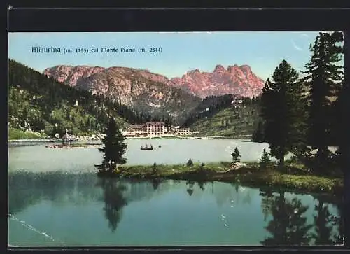 AK Misurina, Misurina col Monte Piana