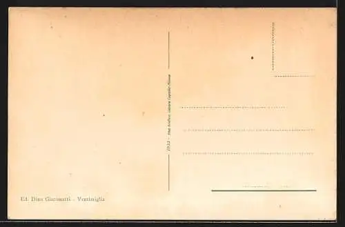 AK Ventimiglia, Panorama Città Vecchia