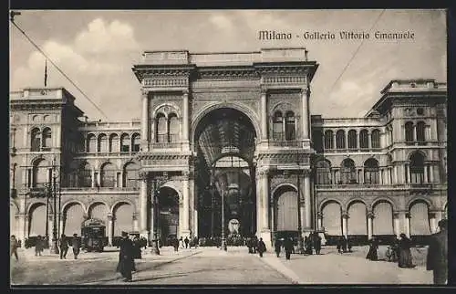 AK Milano, Galleria Vittorio Emanuele