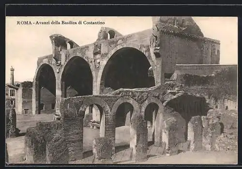 AK Roma, Avanzi della Basilica Costantino