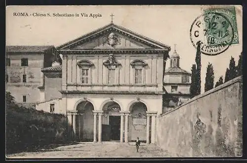 AK Roma, Chiesa S. Sebastiano in Via Appia