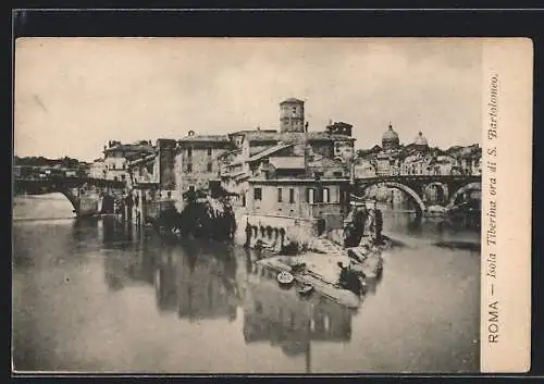 AK Roma, Isola Tiberina ora si S. Bartolomeo