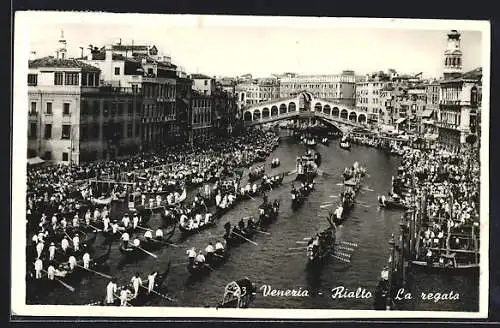AK Venezia, Rialto, La regata