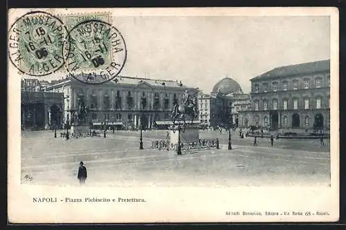 AK Napoli, Piazza Plebiscito e Pretettura