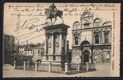 AK Venezia, Monumento Colleoni e Ospitale Civile