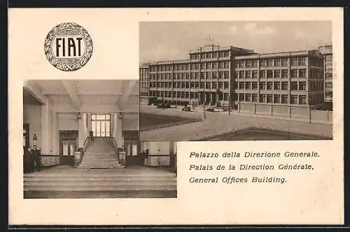 AK Torino, FIAT, Palazzo della Direzione Generale