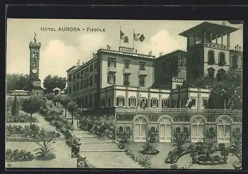 AK Fiesole, Ansicht vom Hotel Aurora