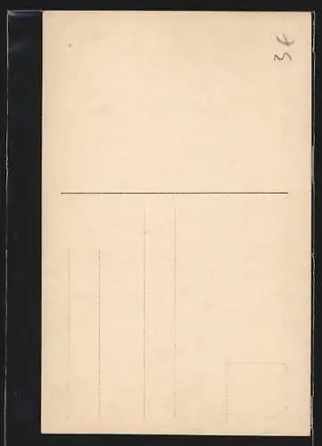 AK Musiker, Portrait von G. Albert Lortzing