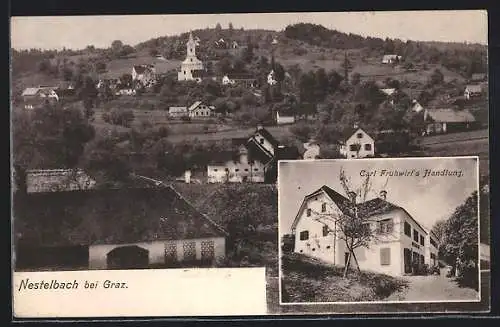 AK Nestelbach /Graz, Carl Fruhwirts Handlung, Gesamtansicht