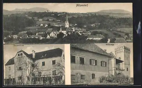 AK Hitzendorf, Haus Tausendlust, Reiteregg, Gesamtansicht