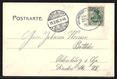 AK Bahrdorf / Helmstedt, Gasthof von Johannes Wolf, Domaine Bahrdorf