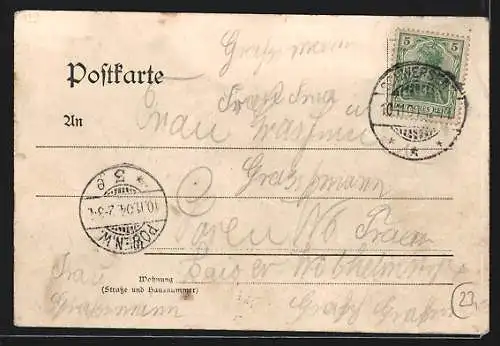 AK Osthausen, Restauration mit Garten