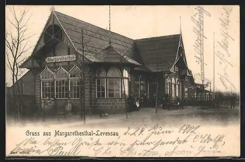 AK Levensau, Gasthaus Margarethental