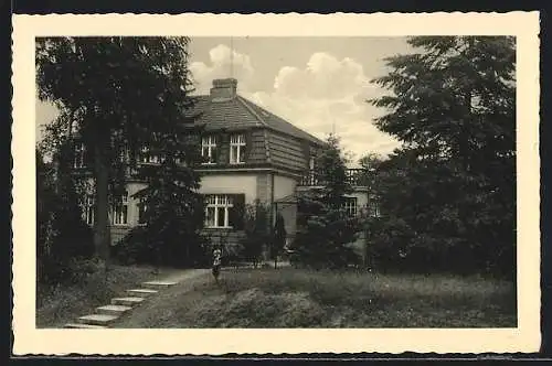 AK Waldsieversdorf, Hotel Waldesfrieden