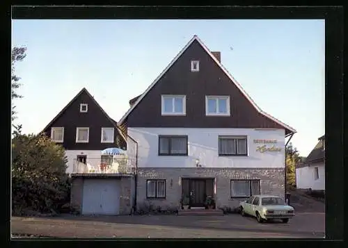 AK Braunlage / Harz, Hotel-Pension Henties, Brunnenbachsweg 3