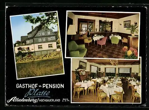 AK Altastenberg / Sauerland, Gasthof und Pension Haus Platte