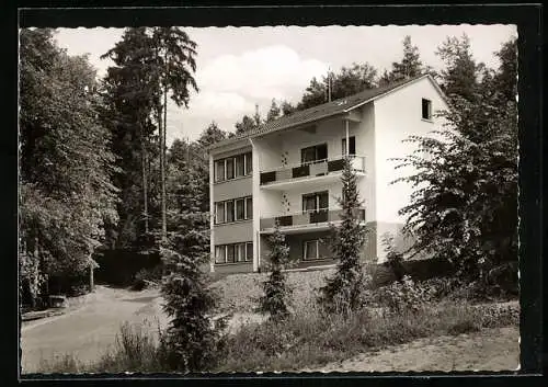 AK Bad Neustadt / Saale, Fremdenheim Thiem, Waldweg 2 1/2