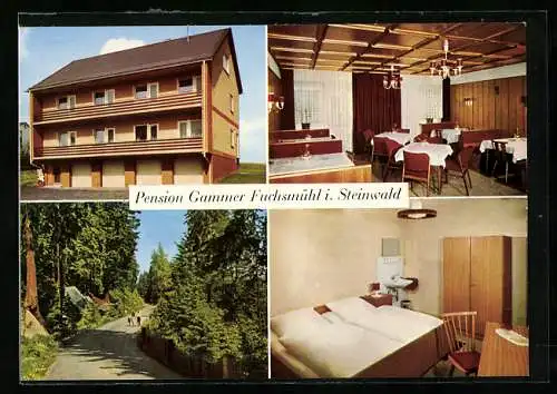 AK Fuchsmühl i. Steinwald, Pension Gammer