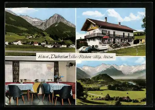 AK Fischen /Allgäu, Hotel-Pension Haus Daheim