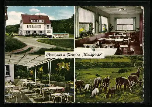 AK Wildensee i. Spessart, Gasthaus und Pension Waldfriede