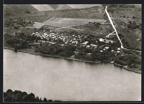 AK Sankt Michaelisdonn /Holst., Gesamtansicht vom Flugzeug aus gesehen