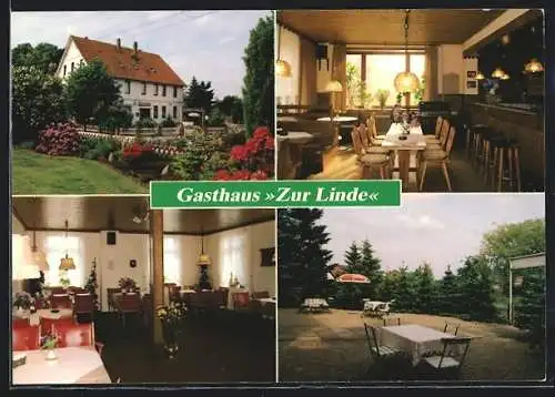 AK Rosengarten-Klecken, Gasthaus Zur Linde, Bes. Matthias Lange, Poststrasse 21