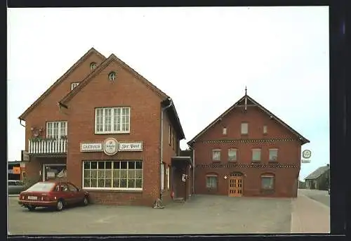 AK Warmsen, Gasthaus zur Post, Bohnhorst 21a