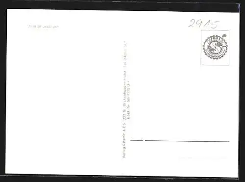 AK Strücklingen, Flusspartie mit Ferienhäusern