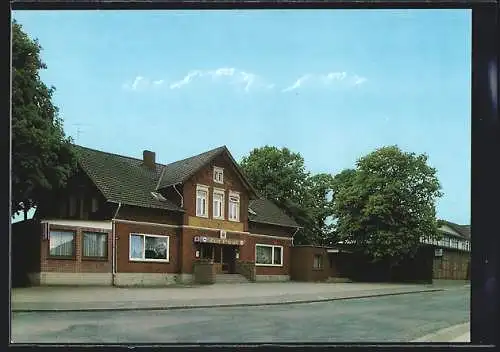 AK Dorfmark /Lüneburger Heide, Gasthof Zur Post, Poststrasse 12