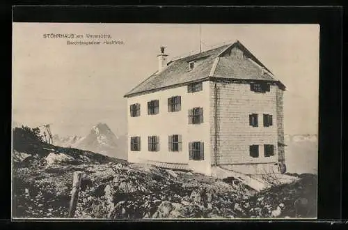 AK Stöhrhaus, Berghütte am Untersberg