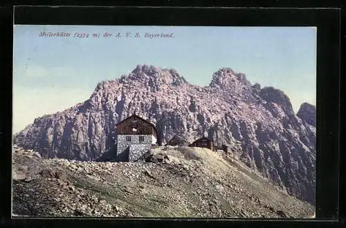 AK Meilerhütte, Berghütte der A. V. S. Bayerland