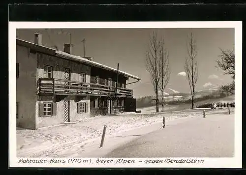 AK Rohrauer-Haus, Berghütte gegen Wendelstein