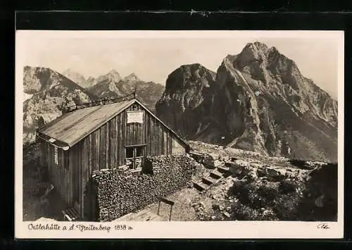 AK Ostlerhütte, Berghütte a. d. Breitenberg