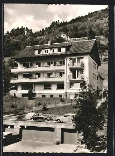 AK Wildbad /Schwarzwald, Hotel-Pension und Gästehaus Kiessling