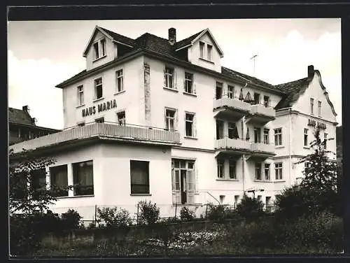 AK Bad Salzschlirf, Hotel Haus Maria