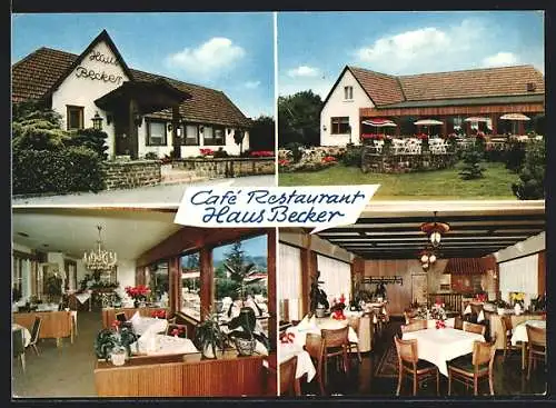 AK Villigst, Café-Restaurant Haus Becker, Am Buschufer 7