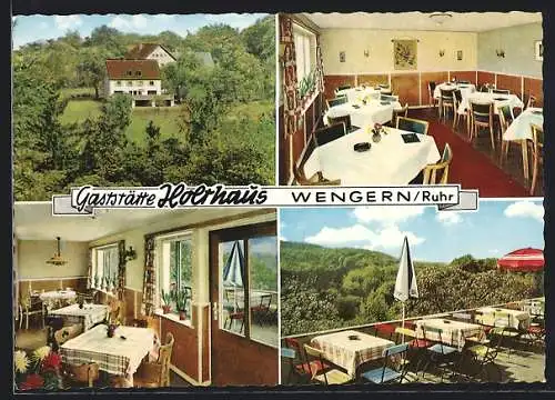 AK Wengern /Ruhr, Gaststätte Holthaus Haus Wengener Höhe