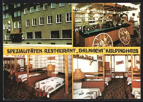 AK Witten-Centrum, Restaurant Dalmacia, Kolpinghaus