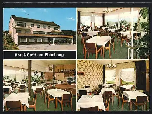 AK Valbert /Sauerland, Hotel-Café am Ebbehang
