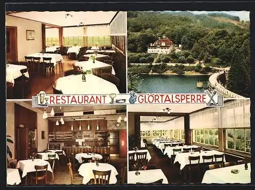 AK Dahlerbrück i. Westf., Café-Restaurant Glörtalsperre
