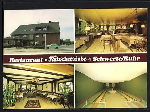 AK Schwerte /Ruhr, Restaurant Kutscherstube, Gotenstr. 24