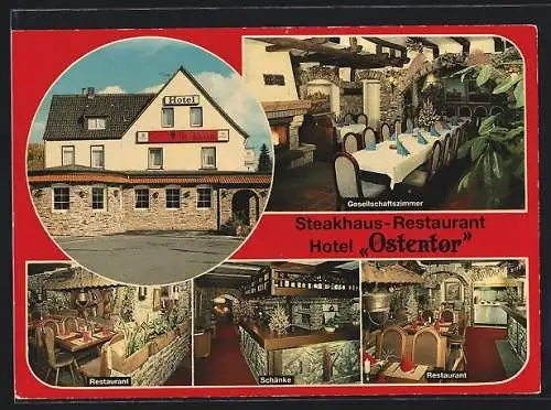 AK Schwerte /Ruhr, Steakhaus-Restaurant und Hotel Ostentor, Schützenstr. 3