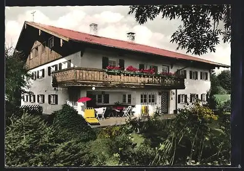 AK Lechbruck /Allgäu, Evang. Erholungsheim Haus Oberleibenberg