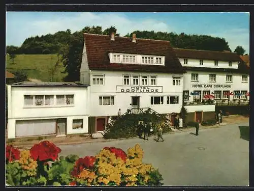 AK Gras-Ellenbach, Hotel Dorflinde, Inh.: E. Sauer