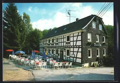 AK Wermelskirchen, Café-Restaurant Rausmühle