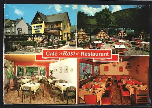 AK Bernkastel-Kues, Café-Restaurant Rosi, Nikolausufer 26